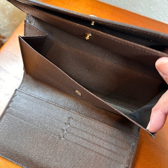 Louis Vuitton damier ebene long wallet TH2089 - Picture 10 of 16